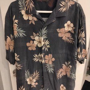 Tommy Bahama Hawaiian Shirt LG